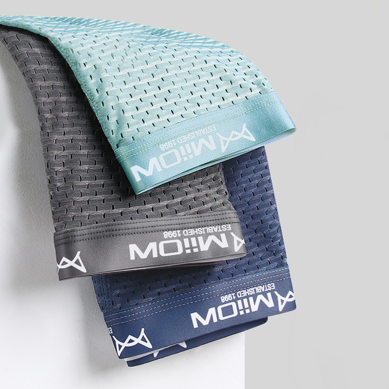 MiiOW Mesh Men Underwear Boxer - Boxer Shorts Modal 评论和价格
