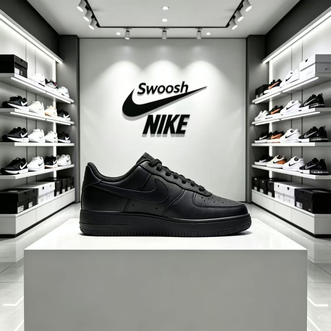 Nike Air Force 1 '07 all black - Nike Shoes Air Force 1 评论和价格