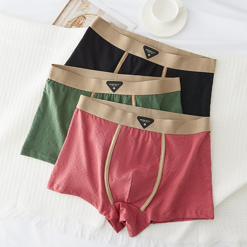 3PC 100% Cotton Men's Underwea - Boxer Brief Pack Cotton 评论和价格